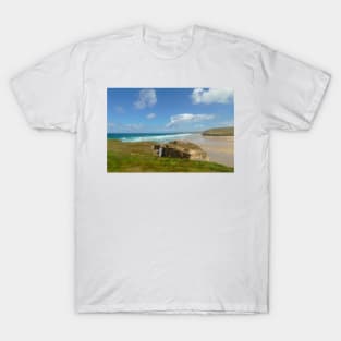 Perran Bay, Cornwall T-Shirt